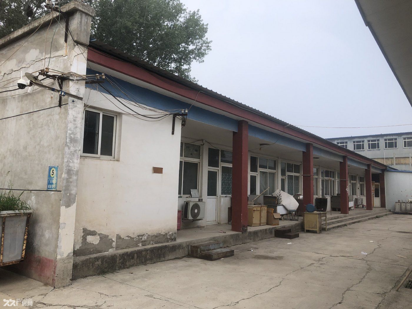 北京顺义 北京市顺义区东杜兰村后2210㎡ 砖混厂房出租层高5米 跨度16米