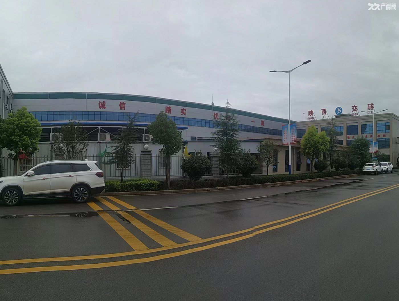 (独院!现房!)标准化工业园区,单层钢构厂房带办公楼精装宿舍,赠送庭院 - 2