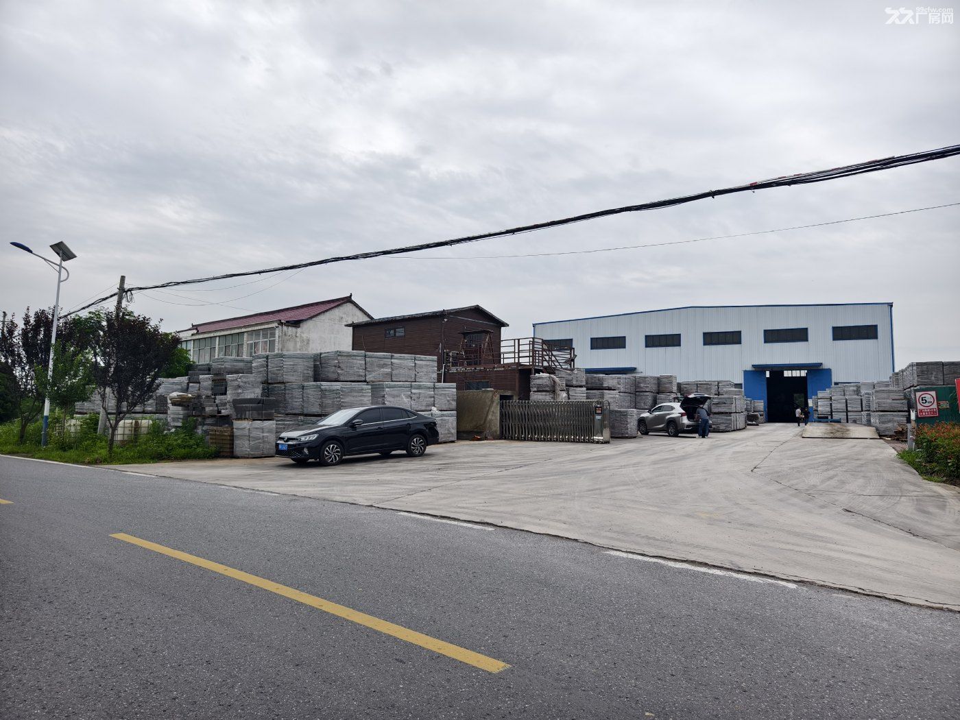准化厂房2500㎡高度13米,单门独院,占地14亩,超大空地已全部混凝土硬化 - 2