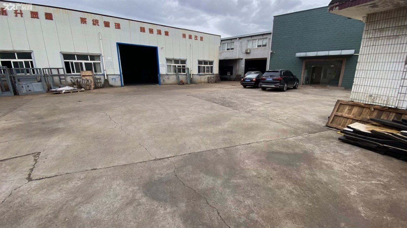物业出租：曹安公路主干道独门独院厂房出租，带行车，带办公室，行业不限 - 7