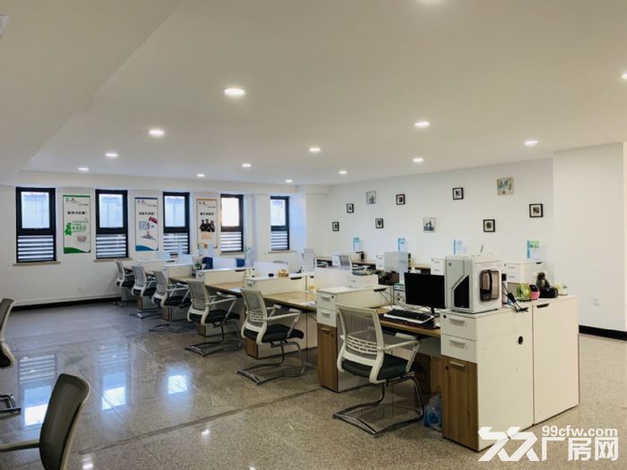(出租)(孵化创业园)工位 小平米办公室 精装修 低租金 配套全 - 2