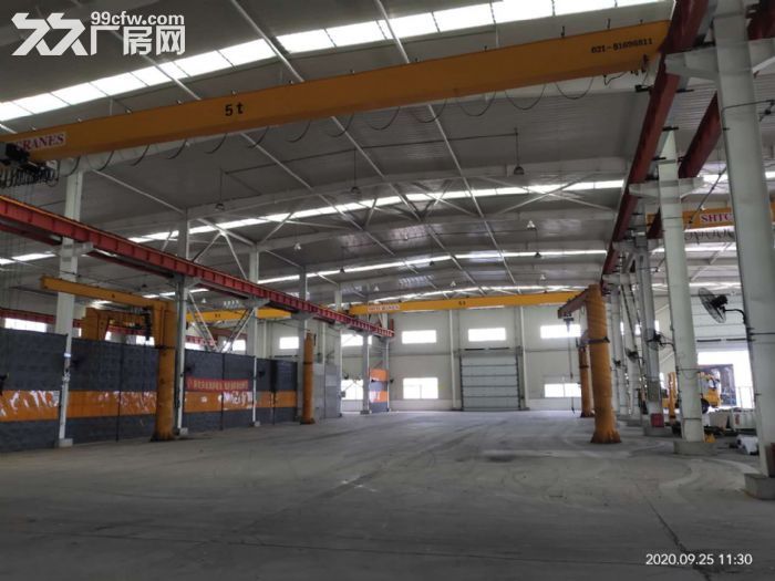 青浦工业区3600平带行车，可作木加工家具厂房出租 - 5