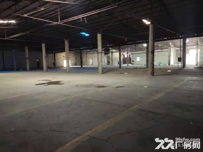 凤岗雁田靠深圳 原房东一楼单一层钢构厂房出租3200平空地大 - 4