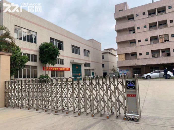 坪山坑梓高速出口原房东一楼厂房1500平,高6米,现成行车,合同5年