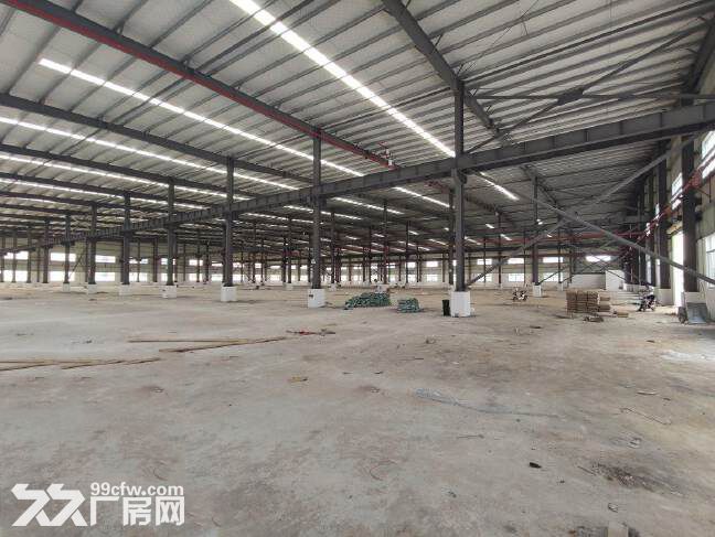 博罗石湾产业园独院单一层钢构厂房57000平，原房东，可分租，空地大 - 7