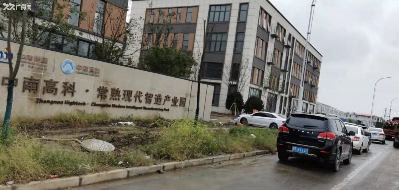 苏州常熟6000平全新厂房出租，三层独栋，政策优，无中介，1000平起租 - 3