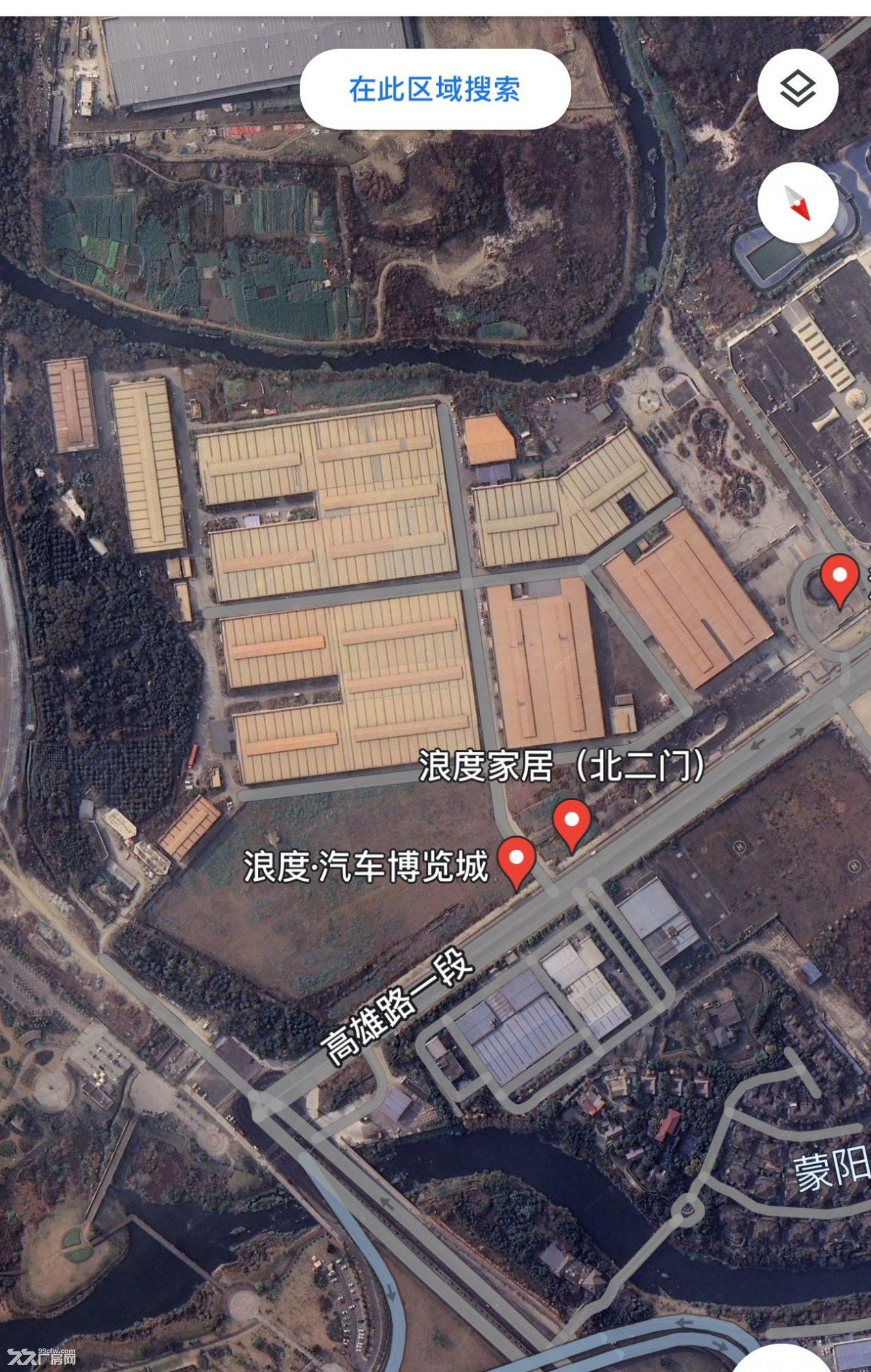 德阳黄金地段13万平钢结构园区厂房出租, 交通便利,可分租,快来撩。 - 6
