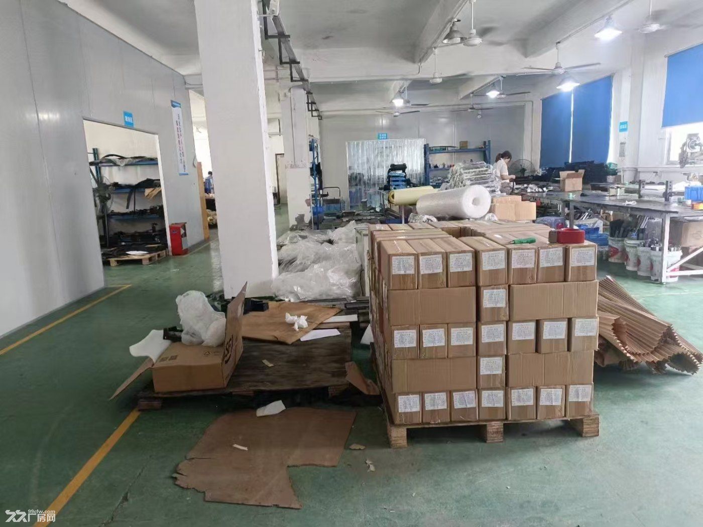 松岗潭头二精品独院厂房招租1-3层2600平,无宿舍 - 2