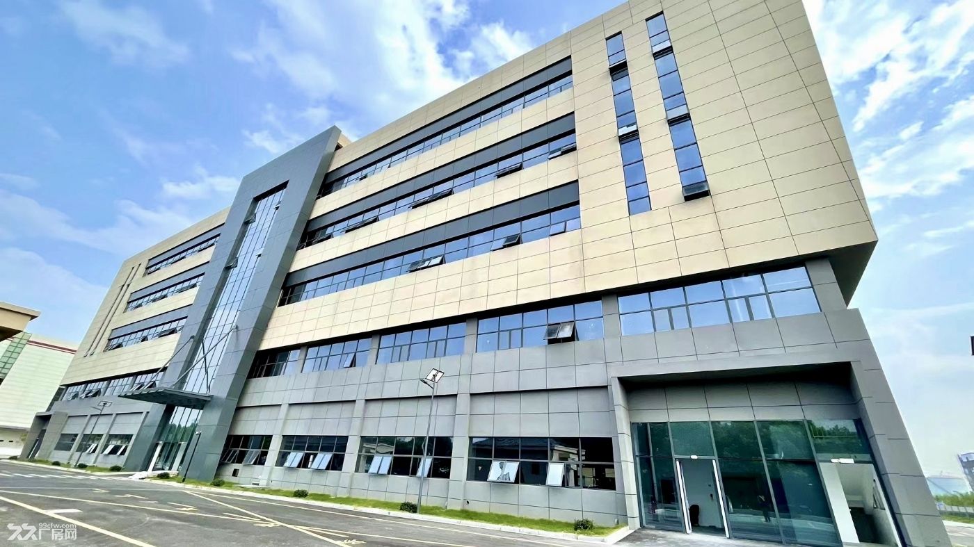新建标准厂房出租 楼上承重1吨 层高6米 通蒸汽燃气 带排污 - 2