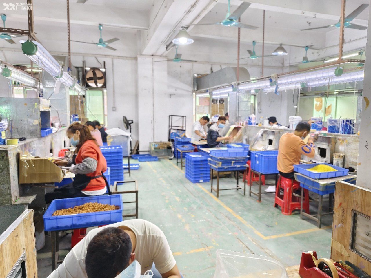 凤岗金凤凰 塑胶玩具喷油厂房出租1600平 可分租 有环评 - 3
