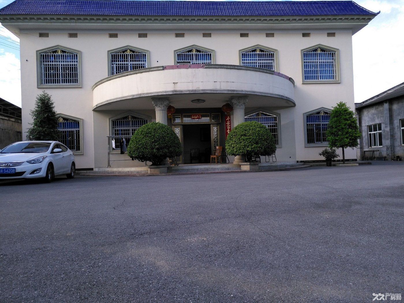 长沙县北山镇 独门独院标准厂房 大院整体出租 房东直租 无中介费