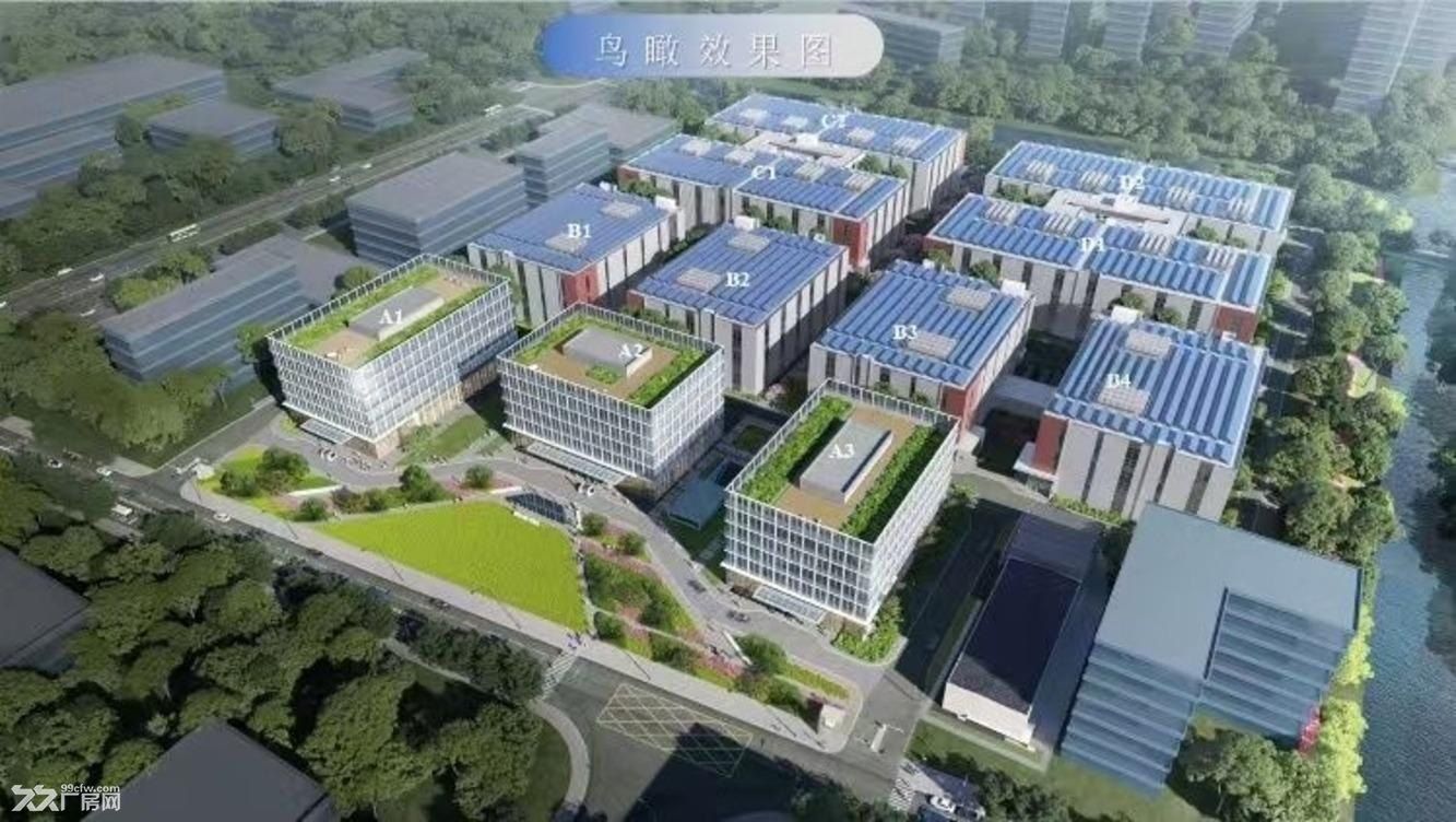 曹路104板块花园式厂房 研发楼出租 - 4