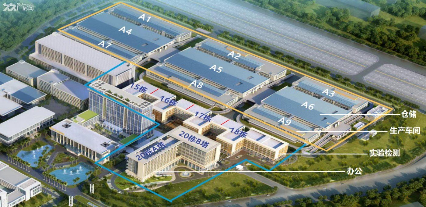 黄埔科学城新材料研发厂房出租