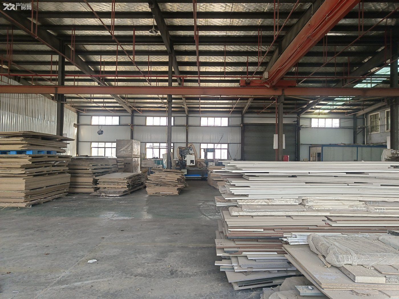 惠南镇500平高度7米带航车适合机械加工木制品及仓库行业 - 4