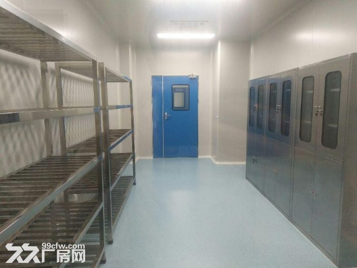 广州黄埔知识城GMP高标准1800平无尘车间招租，超大空地，证件齐全