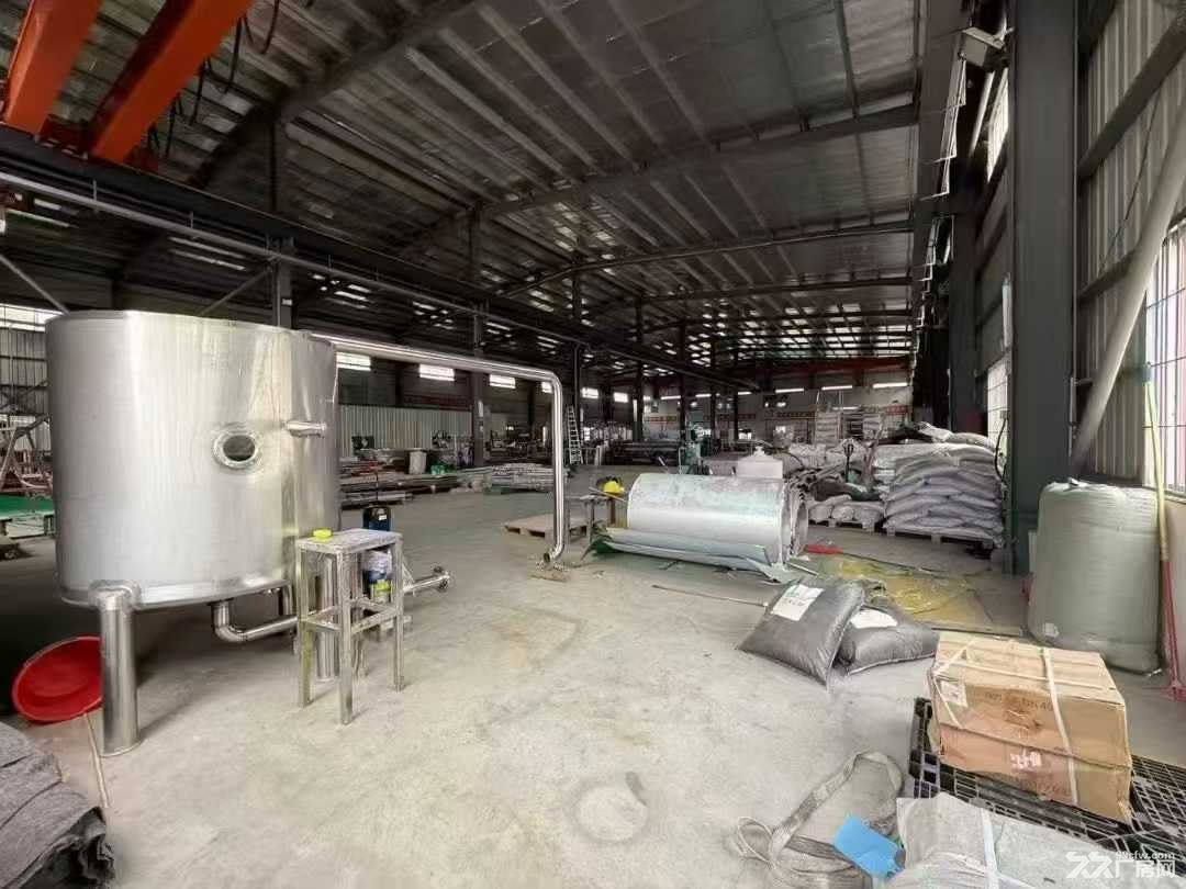 观澜主干道边原房东独院钢构2200平厂房出租
