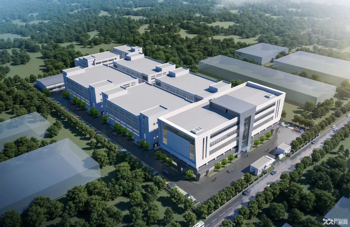 苏州吴中区郭巷 新建标准厂房出租 面积1000-10000