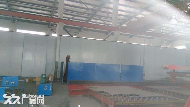 开发区950平方米厂房出租,高8米,水磨石地面， 两证齐全，