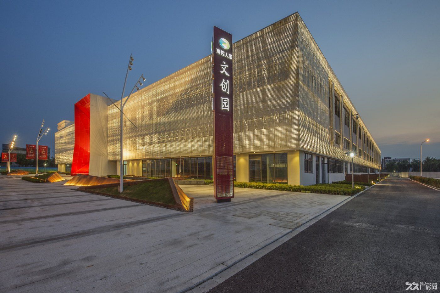 松江新桥清华大学国企园区厂房出租100平起可分割 - 2