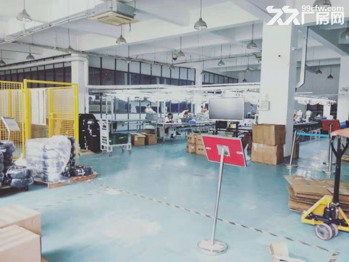 A湖东3000平标准厂房 有环氧地坪 精装办公区 单价25元 - 3