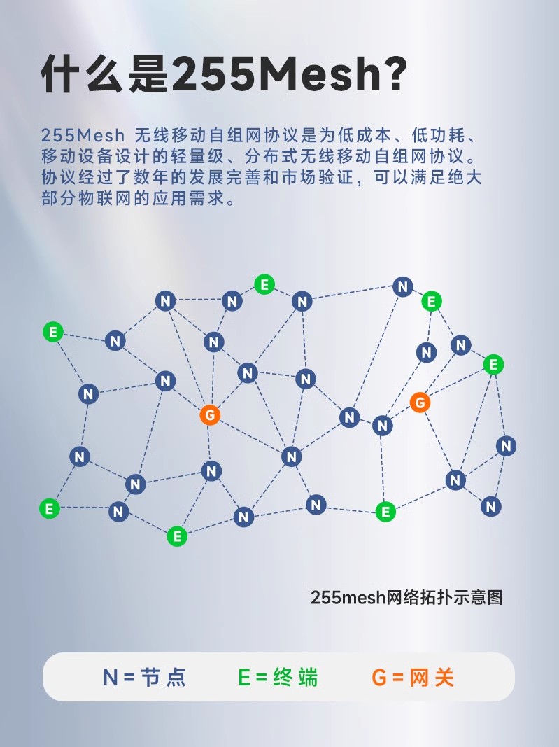 255MESH无线mesh数据透传DTU数传电台LORA模块RS485串口类Wi-SUN - 2