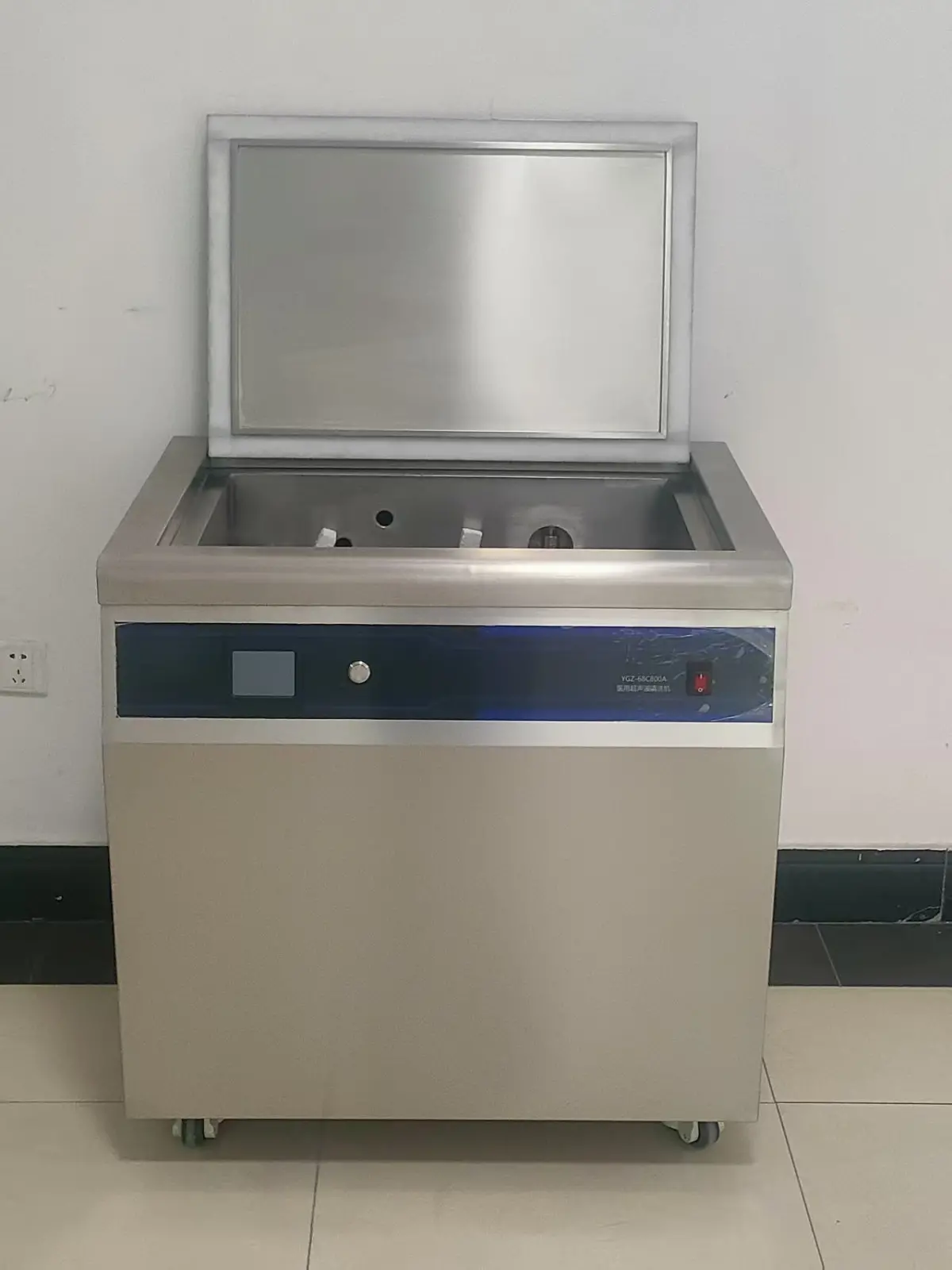 304不锈钢超声波清洗机升降式微电脑控制