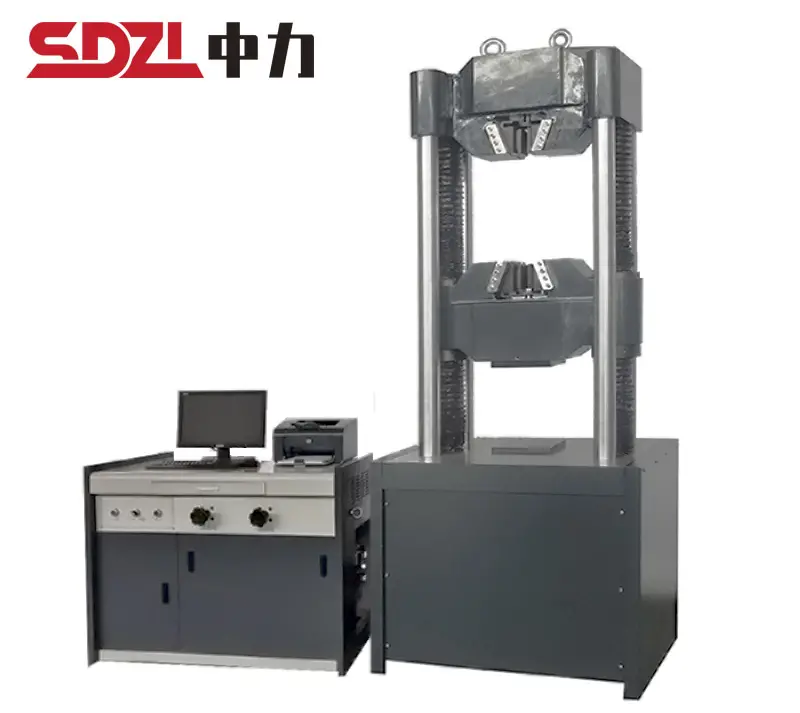 WAW-1000D微机控制拉力试验机 100T材料拉伸试验机 - 2