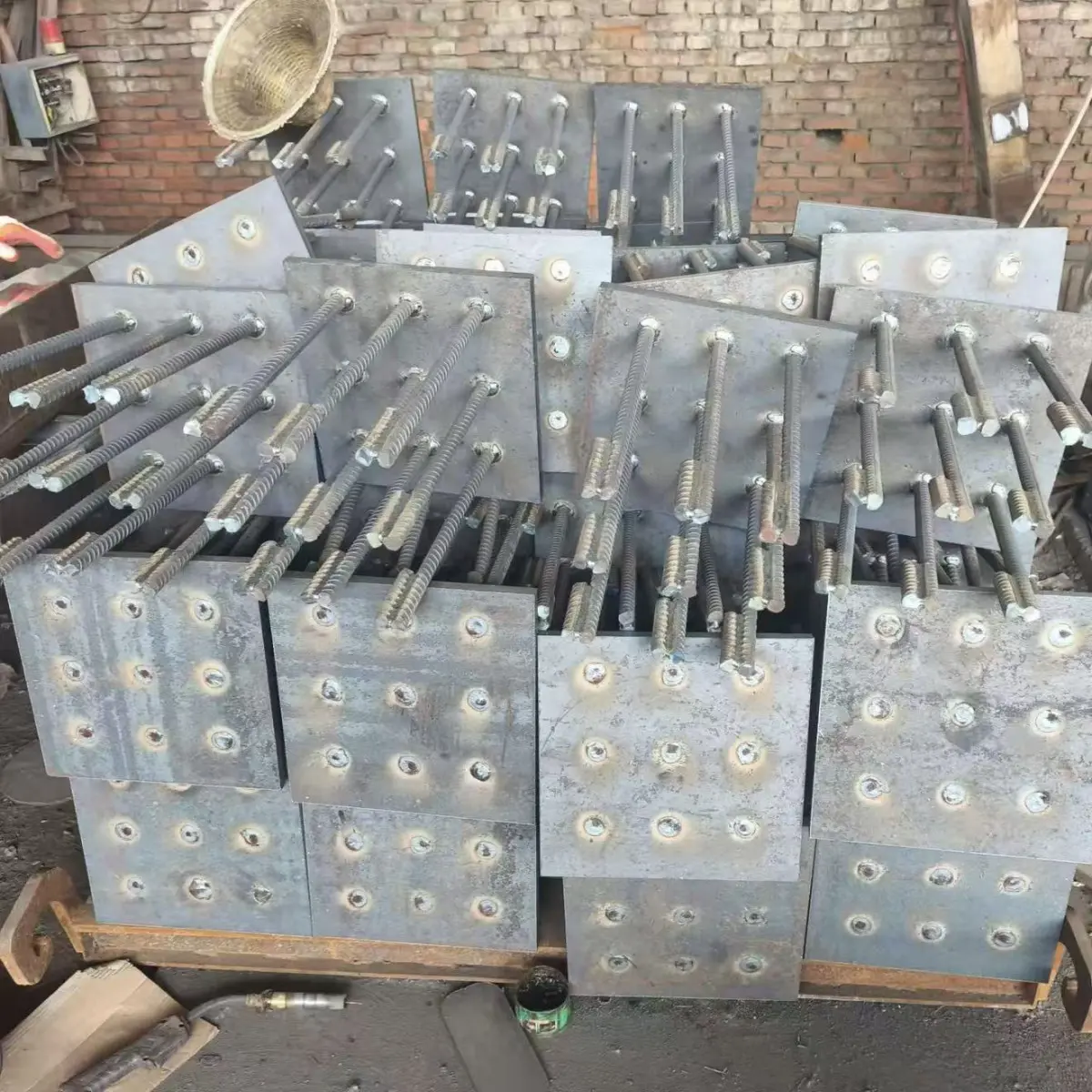 重庆镀锌地脚螺栓预埋件建筑厂房预埋锚栓高强度规格全支持非标加工 - 2