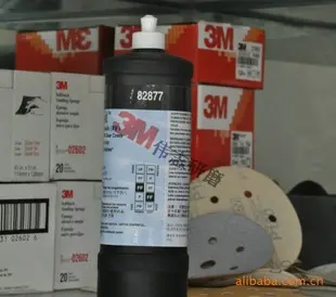 原装3M82877抛光液,3M抛光蜡,适合羊毛球UV漆面中粗蜡后处理