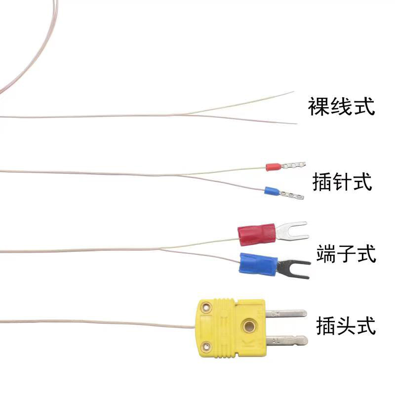 华辰康厂家定制K型热电偶+插头温度传感器 - 3