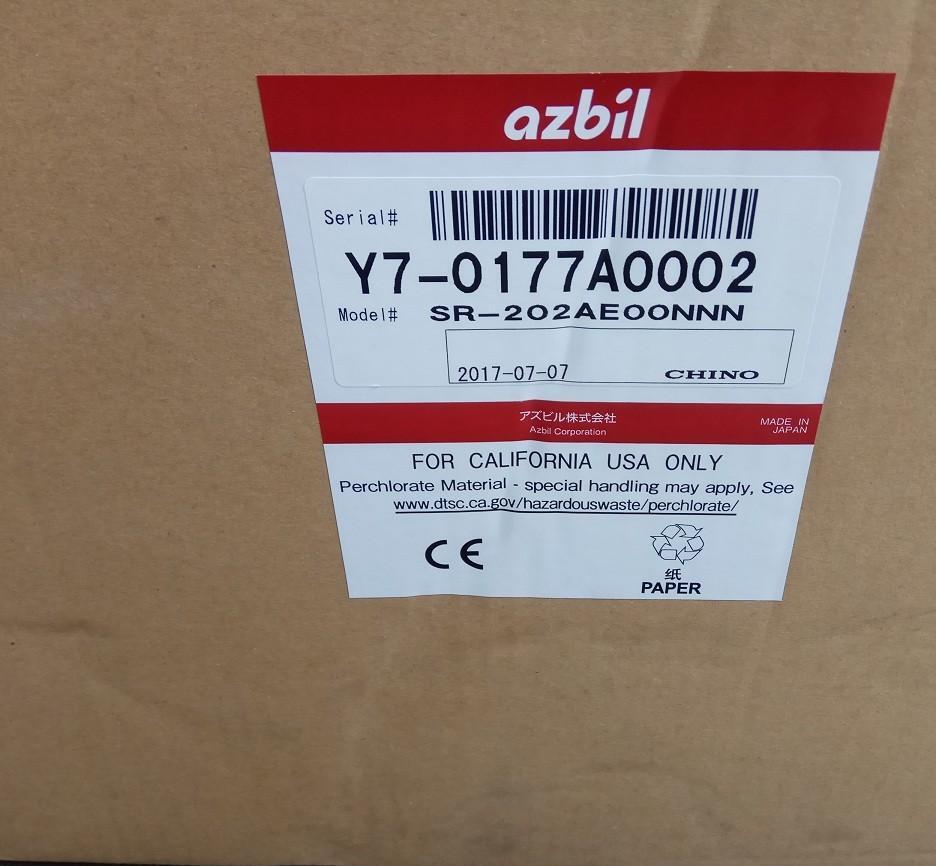 日本山武AZBIL无纸记录仪 ARF106AS00000 - 3
