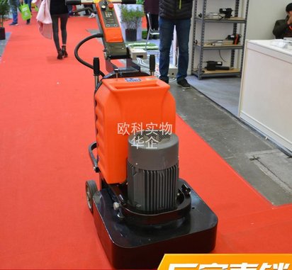 供应900型高速环氧地坪抛光机12磨头干湿两用地面抛光机