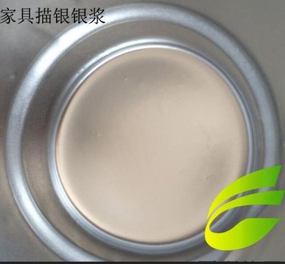 厂家批发描金浆 描银浆 仿电镀银浆