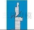 上海整体热处理数控835折弯机模具