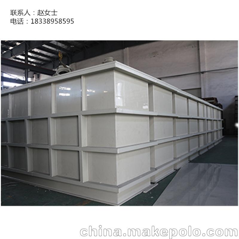pp水洗槽厂家供应 白色pp槽环保设备pp槽 专业生产塑料电镀槽 - 3