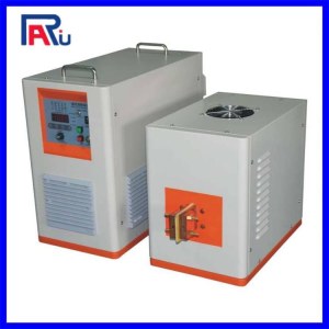 瑞奥RACG-20KW小型高频淬火机小零件球头销表面热处理设备