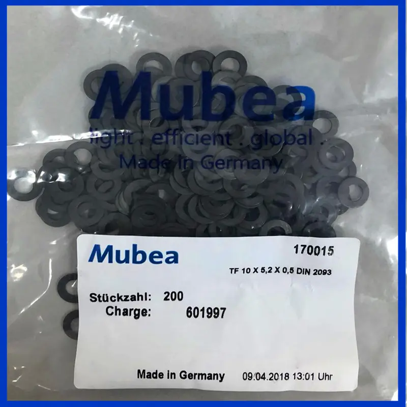 德国进口MUBEA碟形弹簧 CNC主轴碟簧 机床主轴弹片DIN2093 - 2