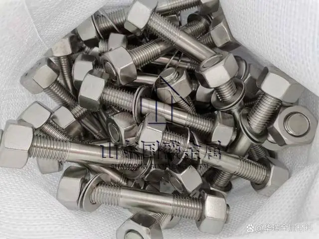 AISI660 耐热钢双头螺柱 SUH660 日标牌号 石化高压管道法兰专用合金紧固件厂家