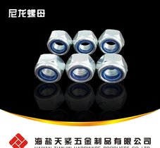 尼龙锁紧螺母 DIN985/DIN982 8.8级 镀锌