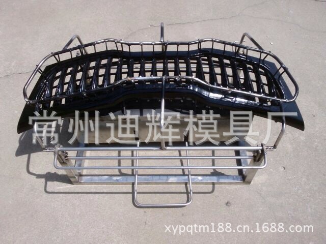 汽车格栅喷漆涂装遮蔽治具 汽车中网喷涂罩具 喷漆夹具 喷涂盖模 - 3