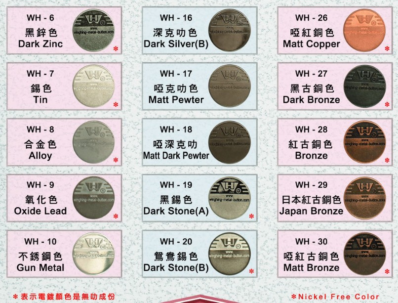 特价直销20MM穿孔单针牛仔扣 电镀铜牛仔扣 - 4