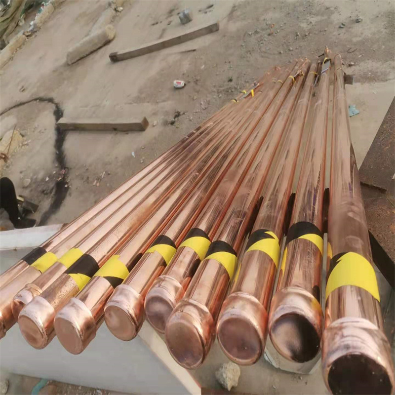 晶电解离子接地极 古建筑钢厂接地 镀铜管 电镀铜吧离子接地极 - 3