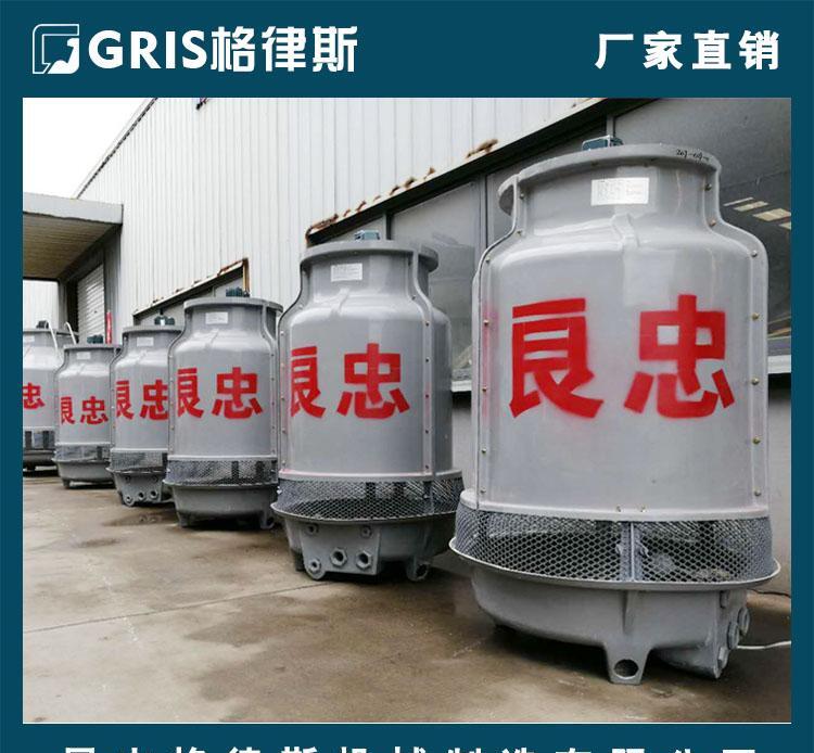江西冷却塔现货供应 60T圆形逆流式冷水塔注塑电镀冷水机冷却塔 - 2