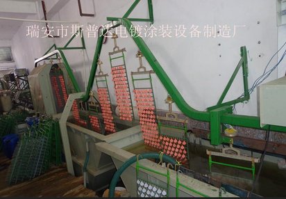 桐乡轨道式全自动爬坡挂镀生产线