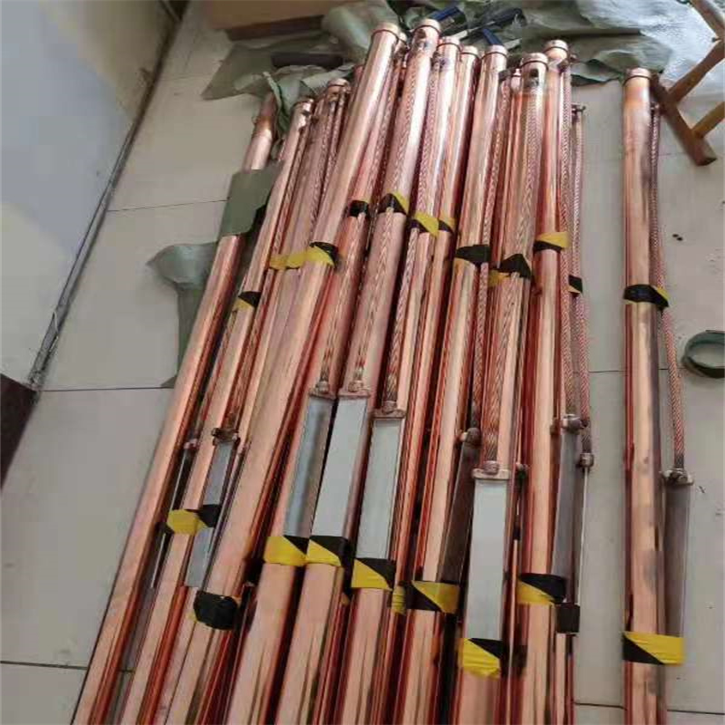 晶电解离子接地极 古建筑钢厂接地 镀铜管 电镀铜吧离子接地极 - 4