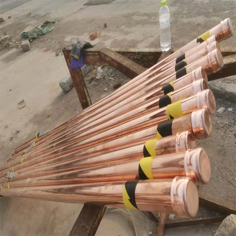 晶电解离子接地极 古建筑钢厂接地 镀铜管 电镀铜吧离子接地极 - 2