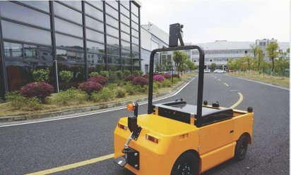 日照AGV智能无人驾驶共享叉车租赁：中大叉车1