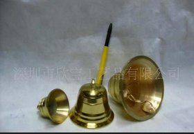 欣宝工艺#纯铜电镀铜钟,铜铃铛,铜风铃等风水佛具用品