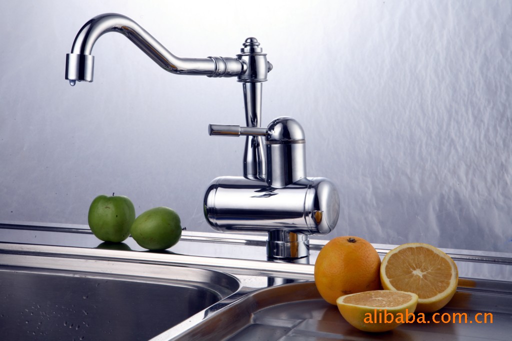 即热电热水器 热水龙头高档电镀 铜 进口塑料 快速节能安全 - 2