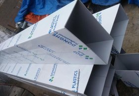 青岛易非机械制作电镀 滚筒专用PP塑料板折弯机 热弯机